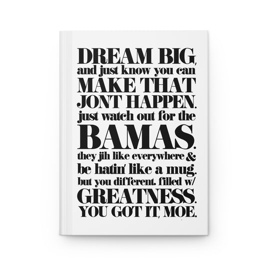 DREAM BIG NOTEBOOK (WHITE)