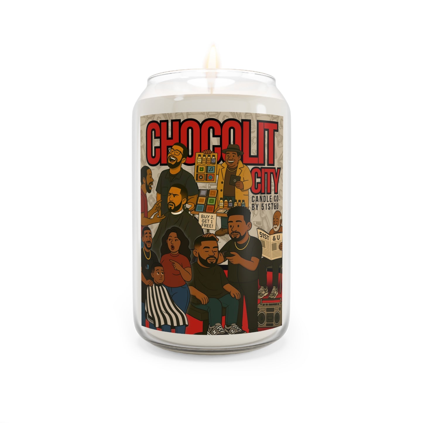 BARBER SHOP CANDLE