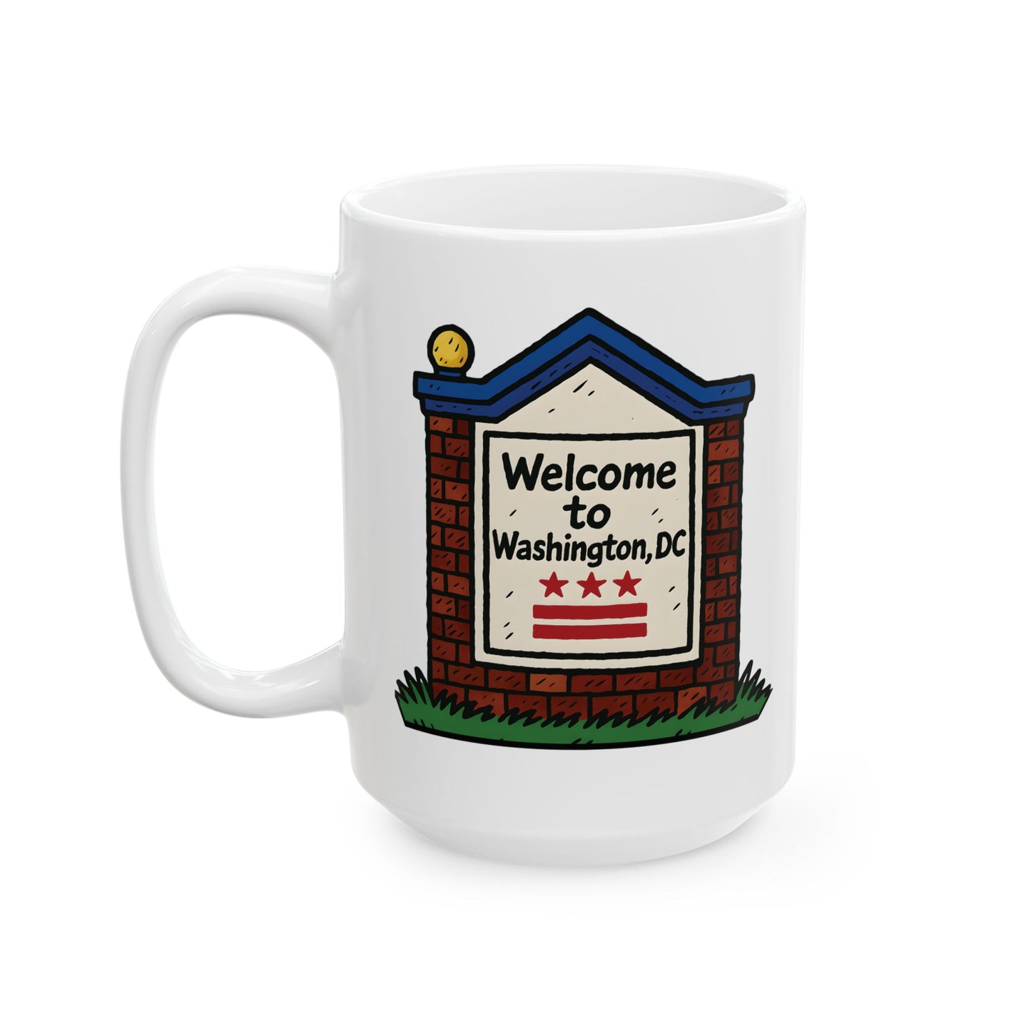 WELCOME TO D.C. MUG