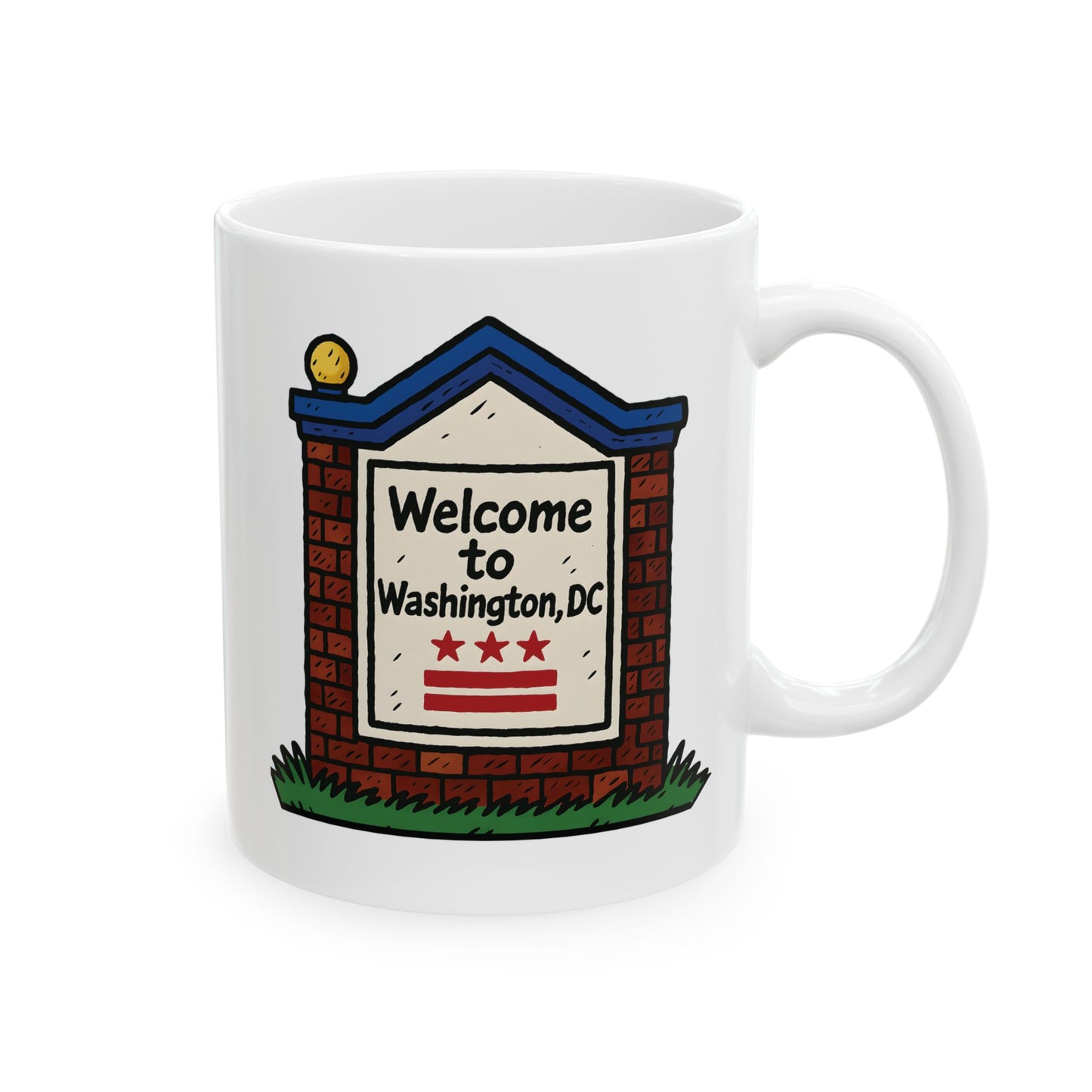 WELCOME TO D.C. MUG