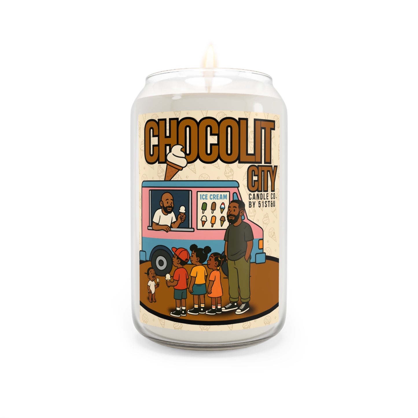 ICE CREAM TRUCK CANDLE