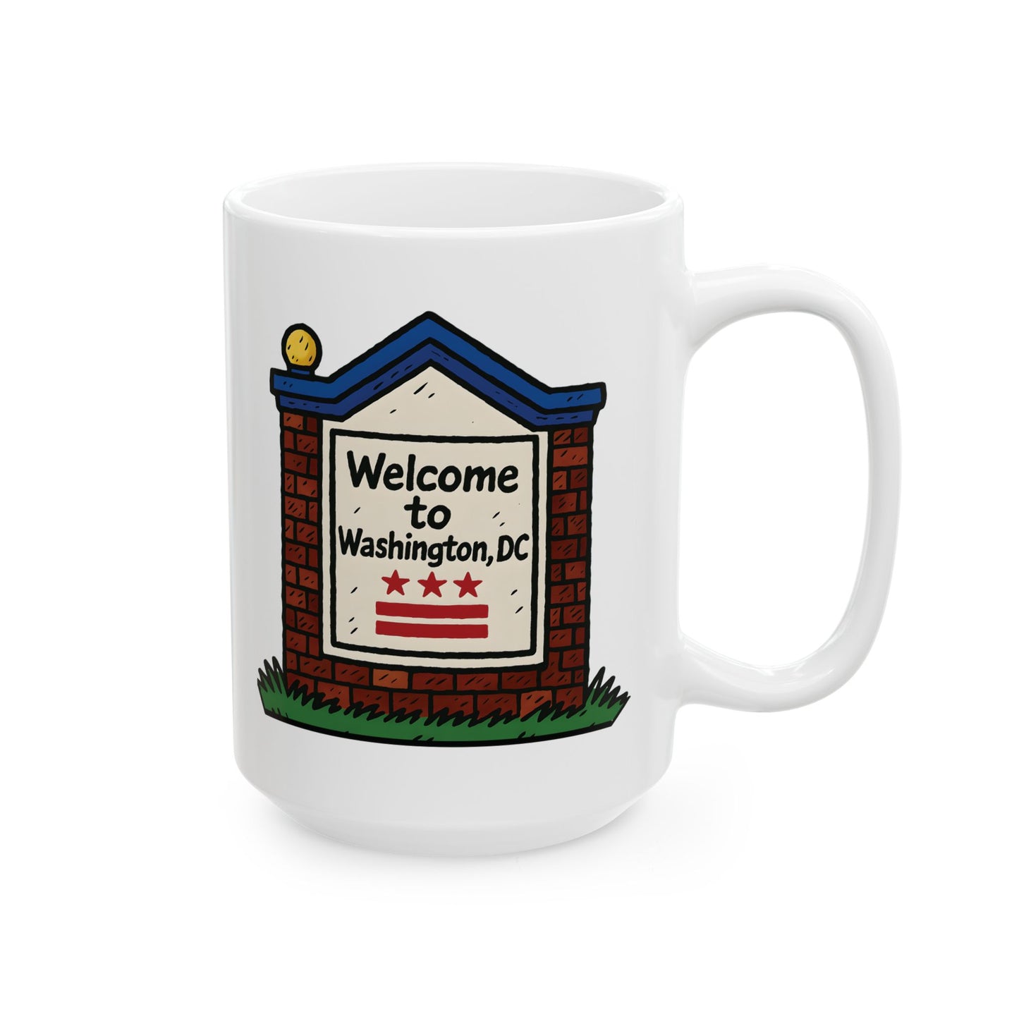 WELCOME TO D.C. MUG