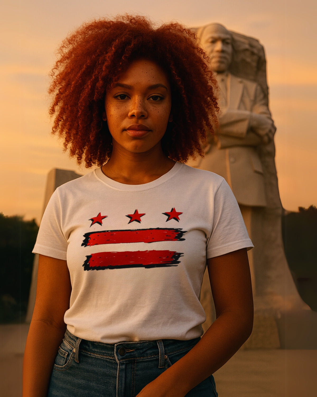 ABSTRACT DC T-SHIRT