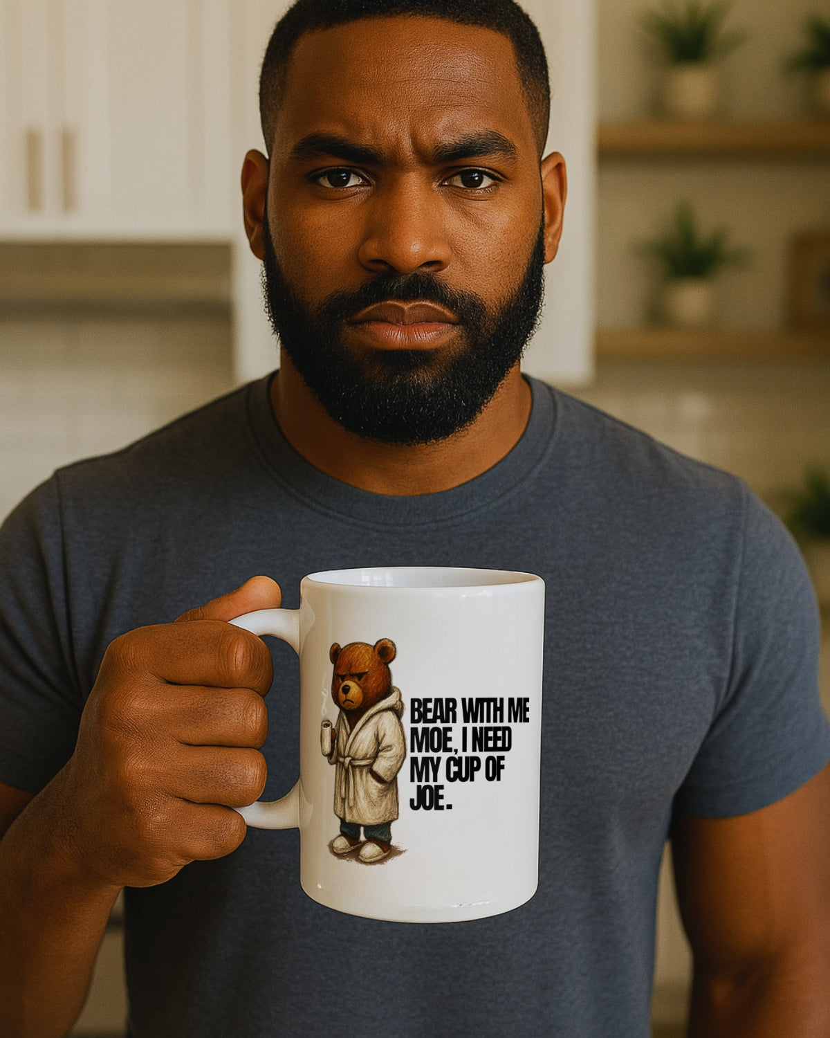 BEAR WITH HIM COFFEE MUG
