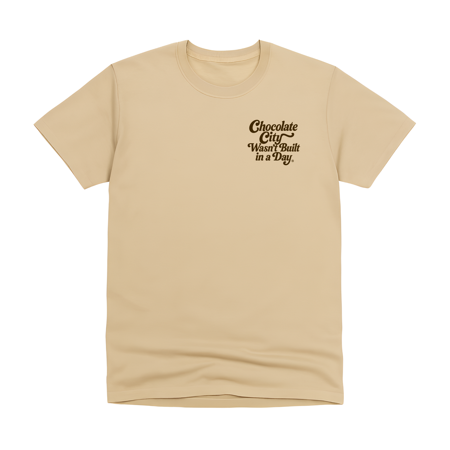CHOCOLATE CITY WASN'T BUILT IN A DAY T-SHIRT
