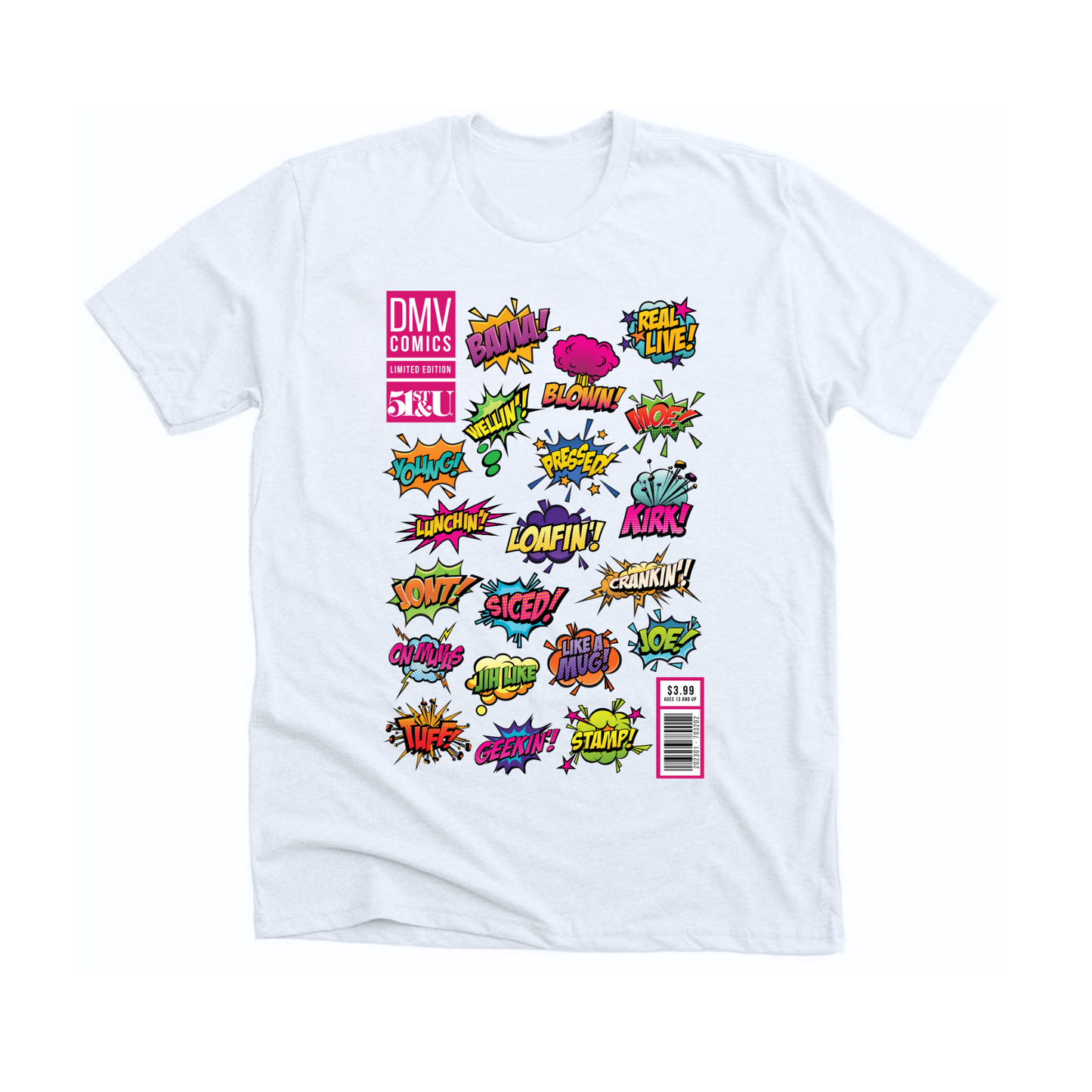 DMV COMICS T-SHIRT