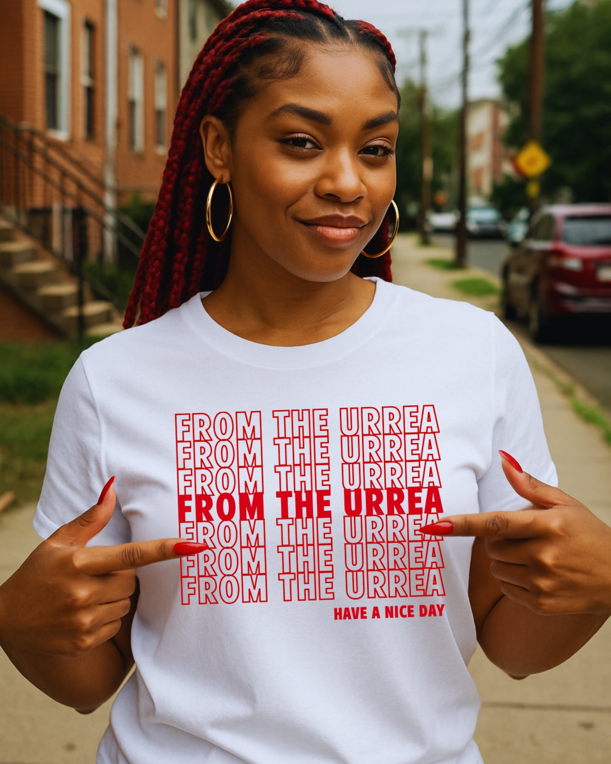 FROM THE URREA TEE