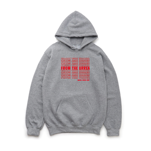FROM THE URREA HOODIE