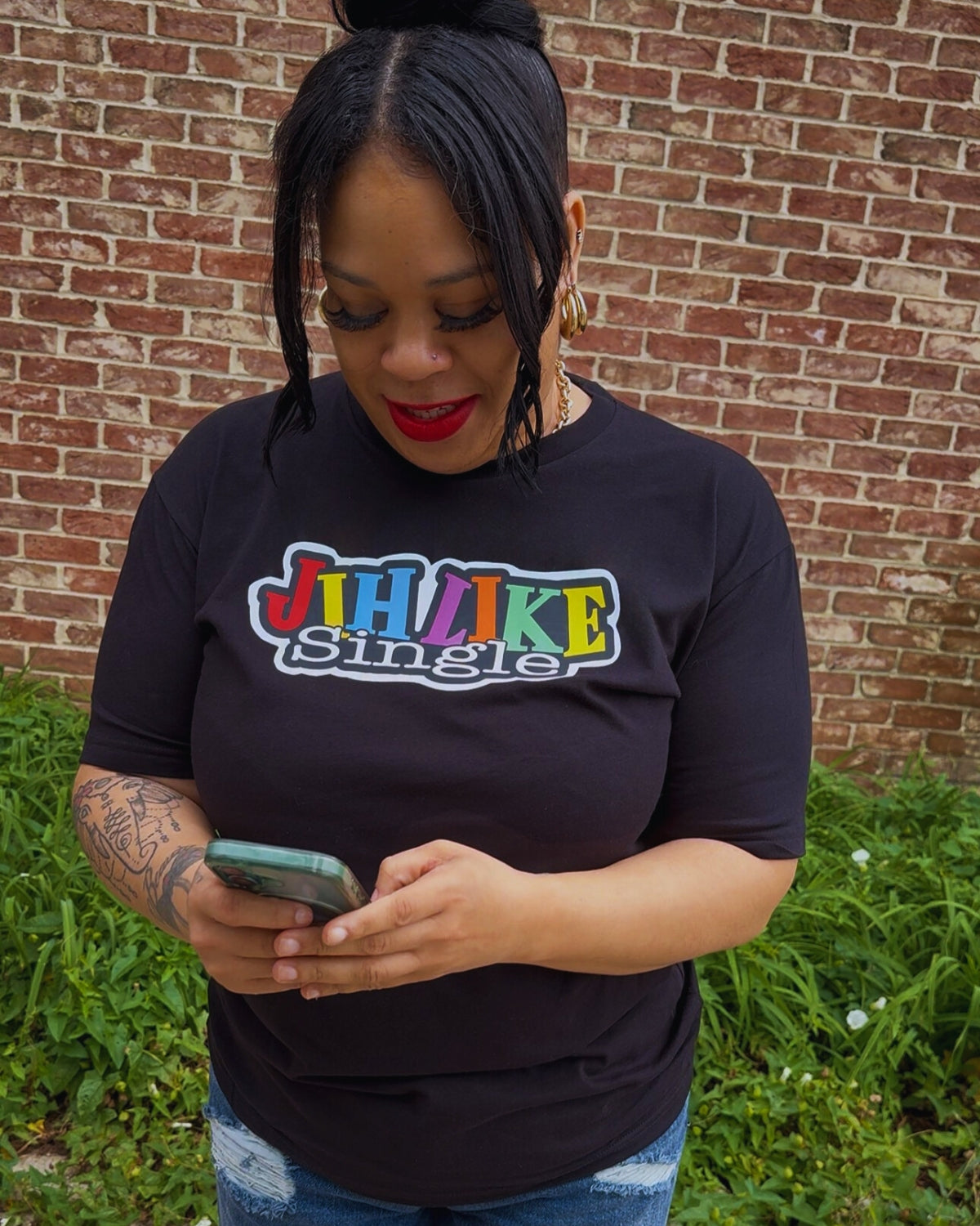 JIH LIKE SINGLE T-SHIRT