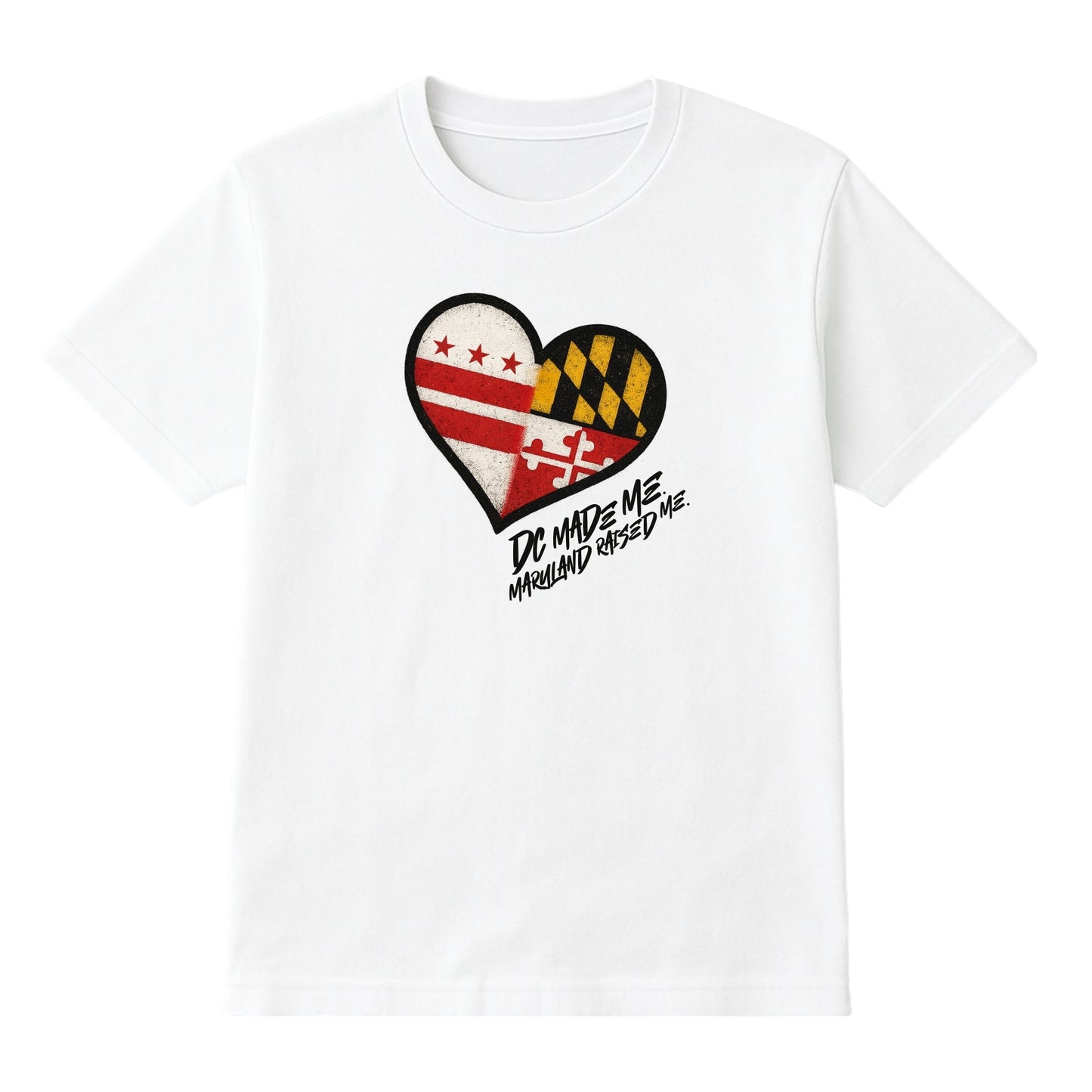 DC MADE ME MD RAISED ME T-SHIRT