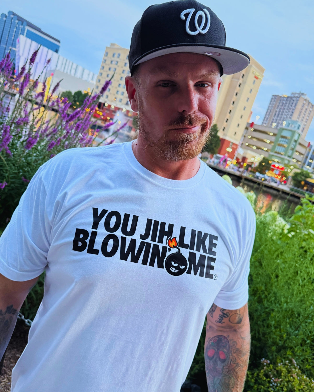 YOU JIH LIKE BLOWIN' ME T-SHIRT