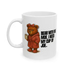 BEAR WITH HER COFFEE MUG