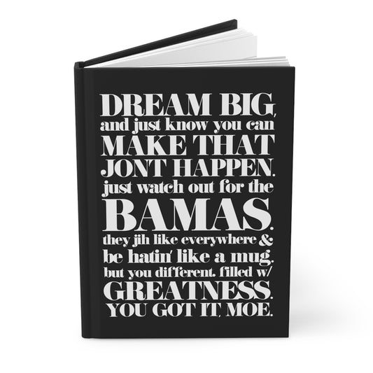 DREAM BIG NOTEBOOK (BLACK)