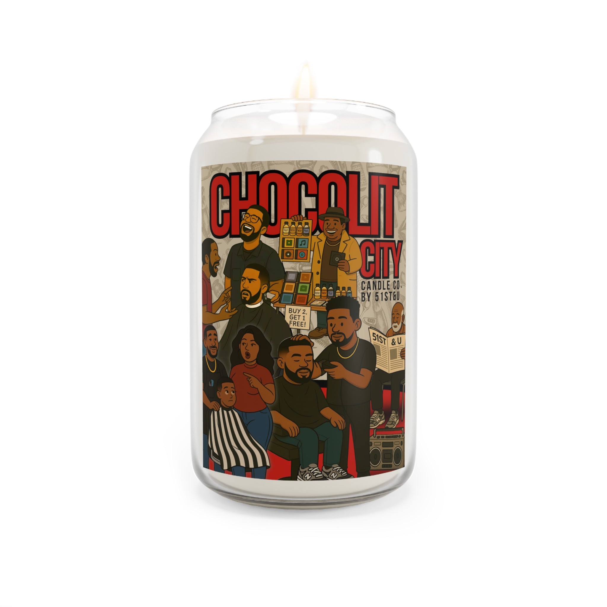 BARBER SHOP CANDLE