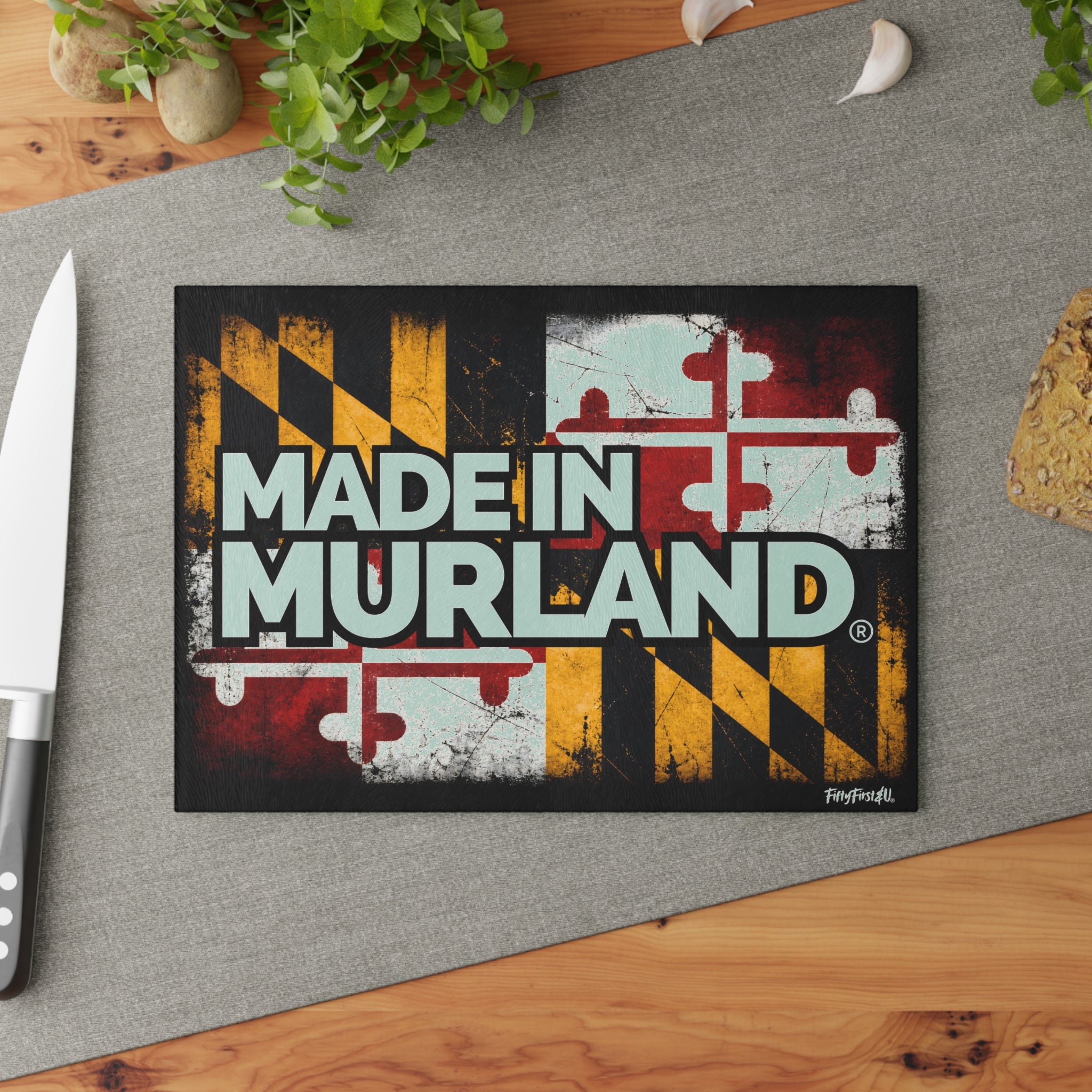 MADE IN MURLAND CUTTING BOARD