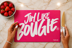 JIH LIKE BOUGIE CUTTING BOARD