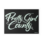 PRETTY GIRL COUNTY CUTTING BOARD