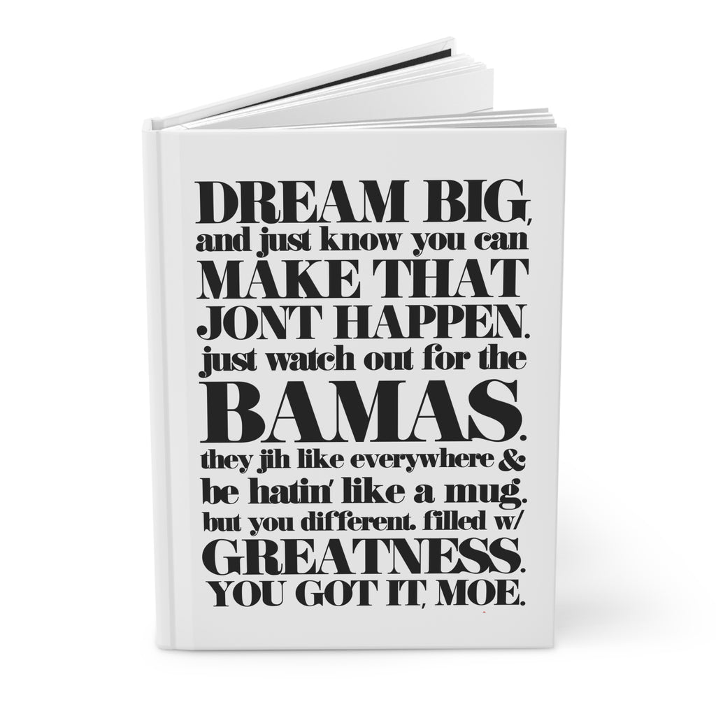 DREAM BIG NOTEBOOK (WHITE)
