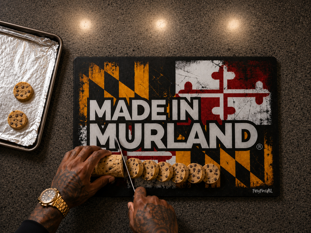 MADE IN MURLAND CUTTING BOARD