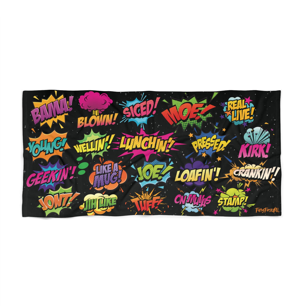DMV COMICS BEACH TOWEL