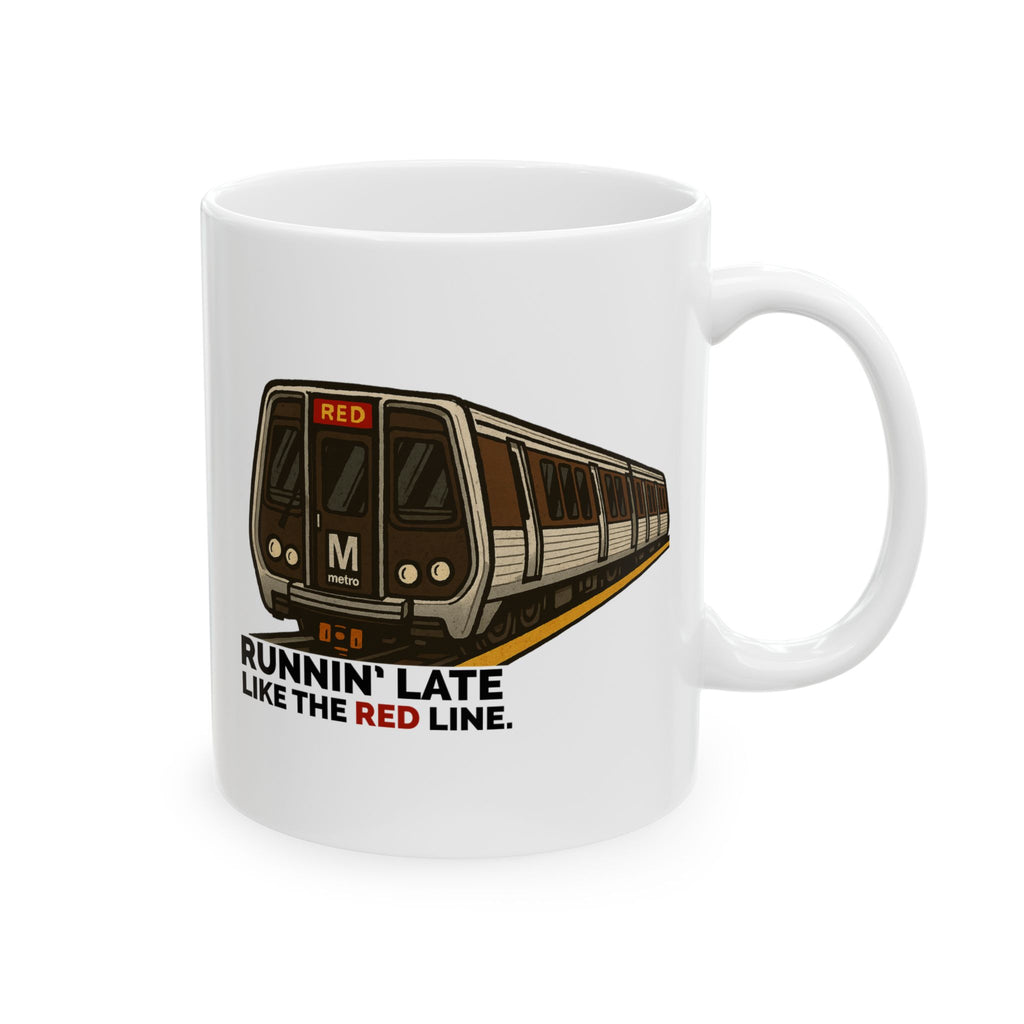 RUNNIN LATE MUG
