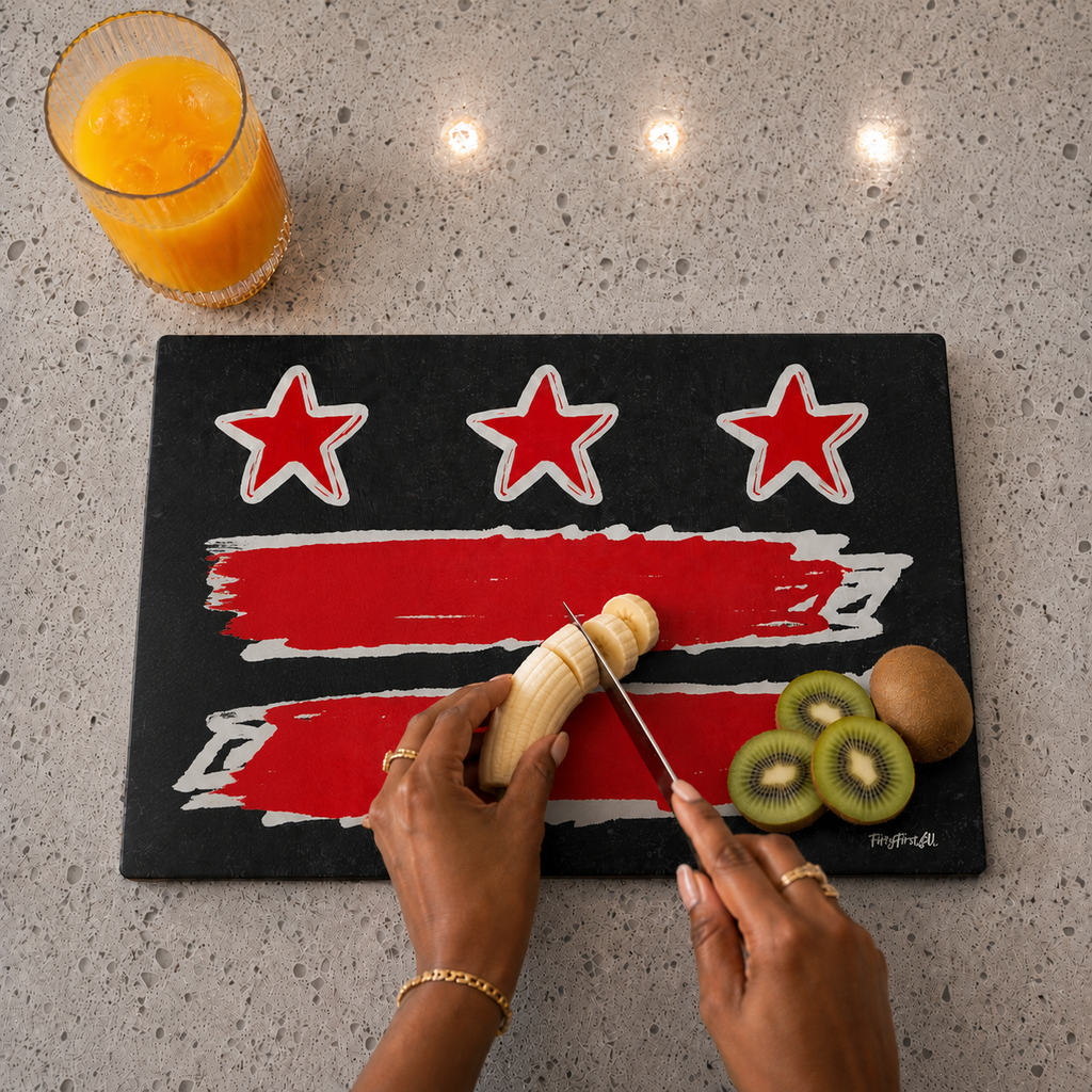 DC FLAG CUTTING BOARD