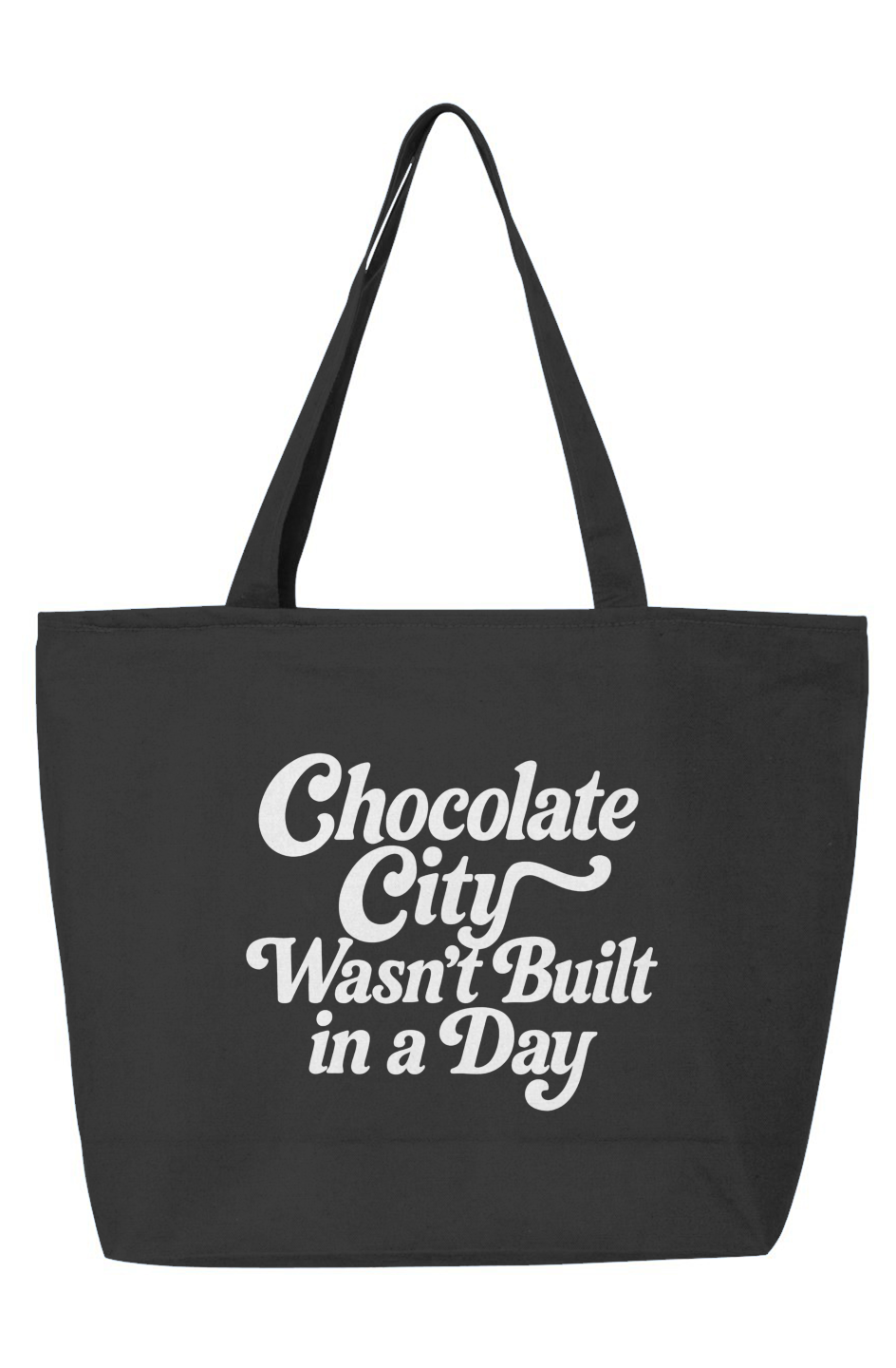 CHOCOLATE CITY TOTE BAG