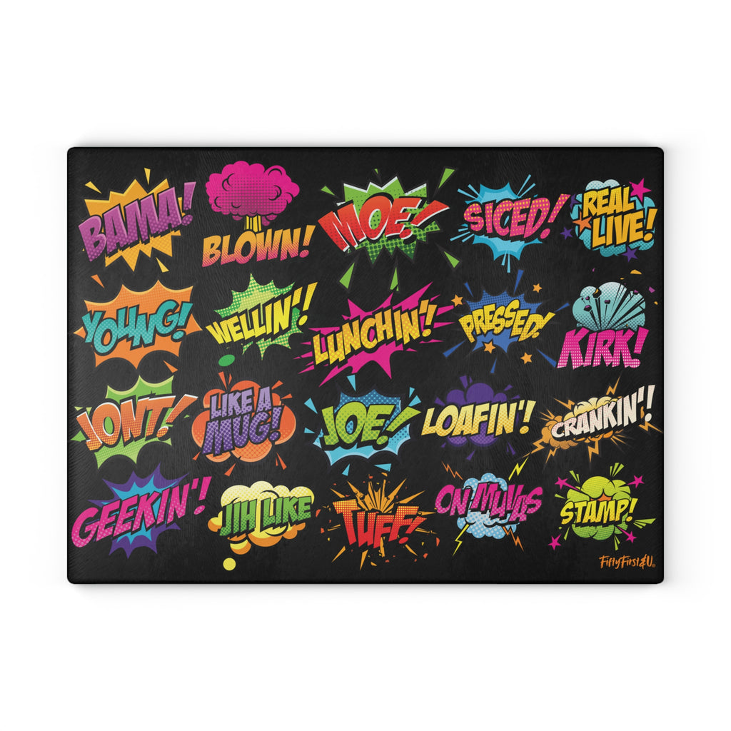COMICS CUTTING BOARD