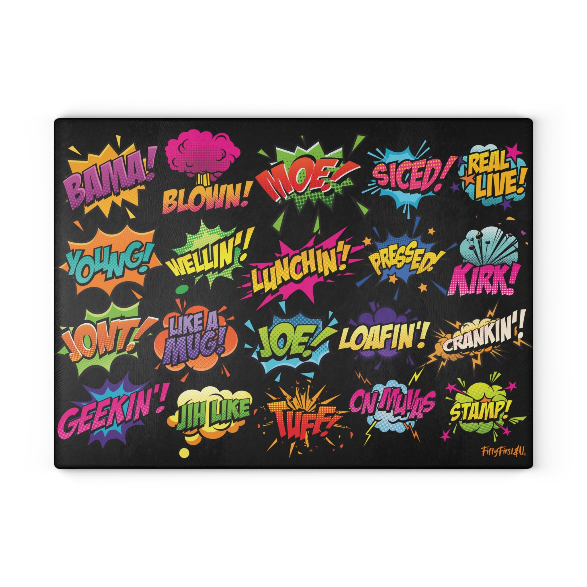 COMICS CUTTING BOARD