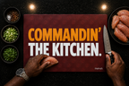 COMMANDIN' THE KITCHEN CUTTING BOARD