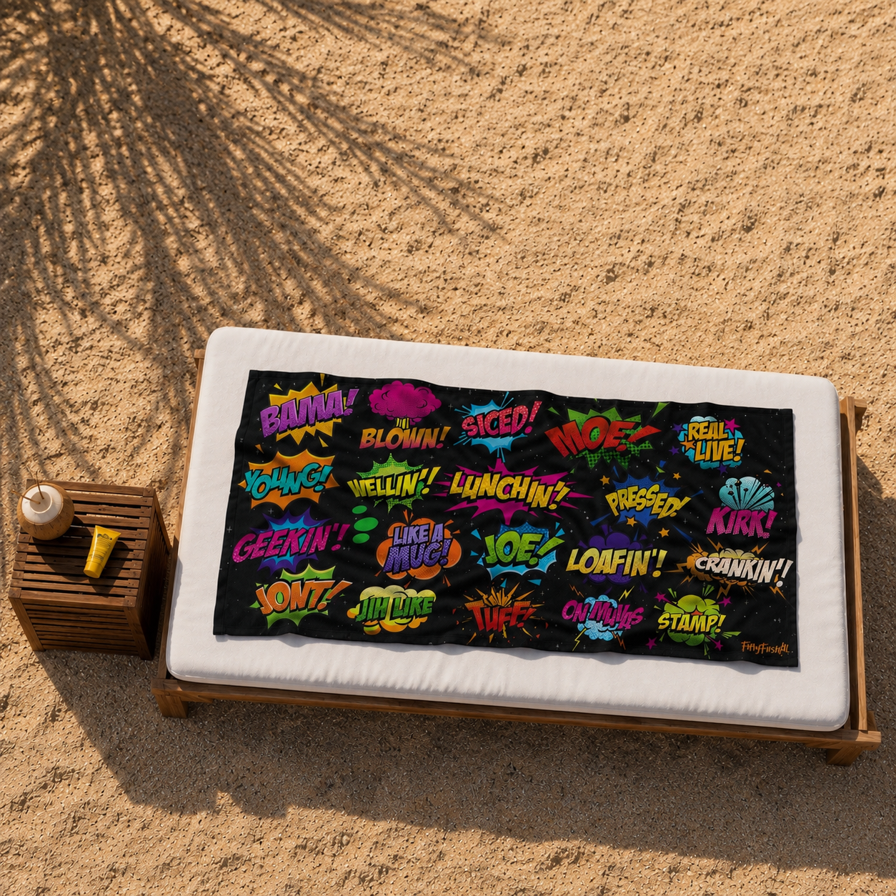 DMV COMICS BEACH TOWEL
