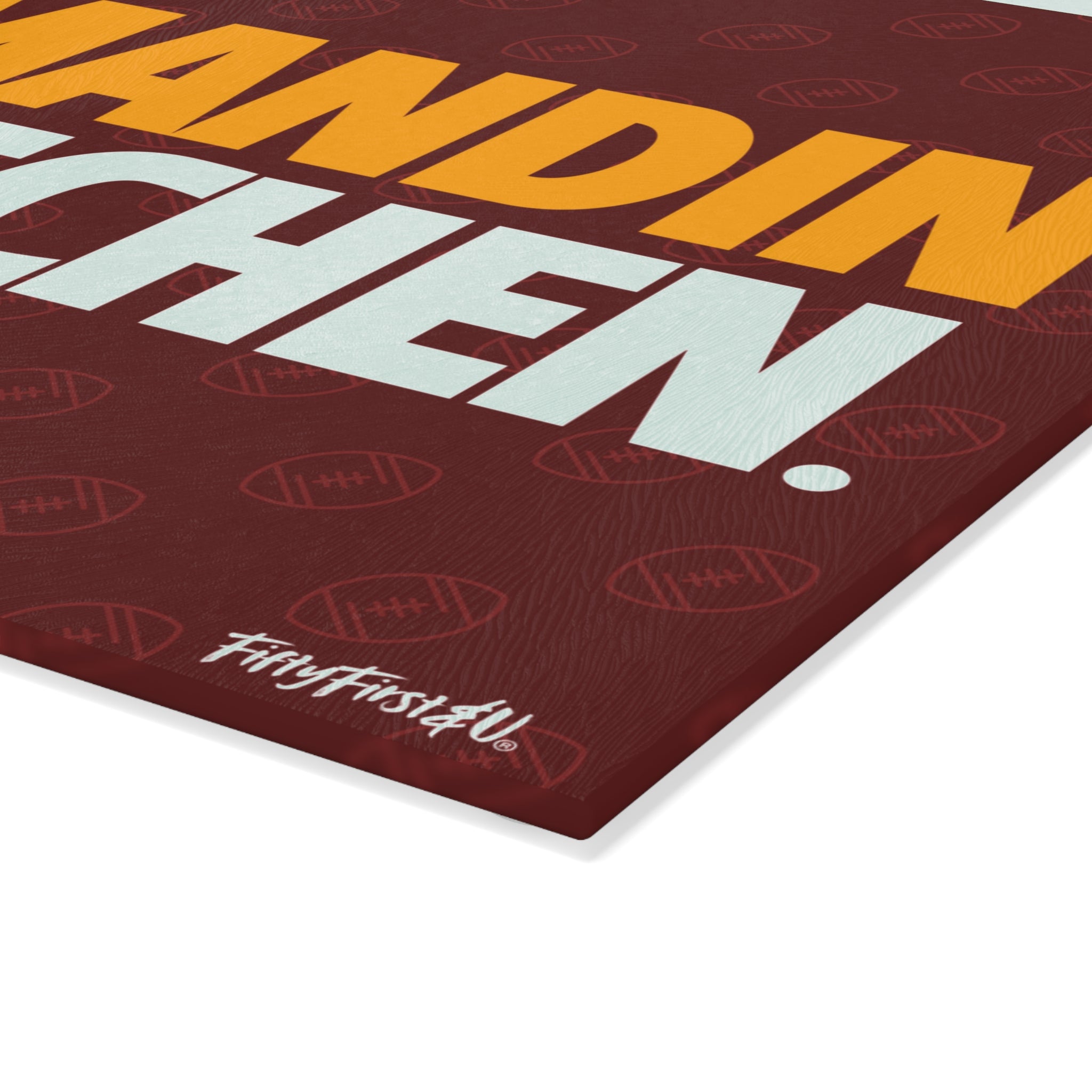 COMMANDIN' THE KITCHEN CUTTING BOARD