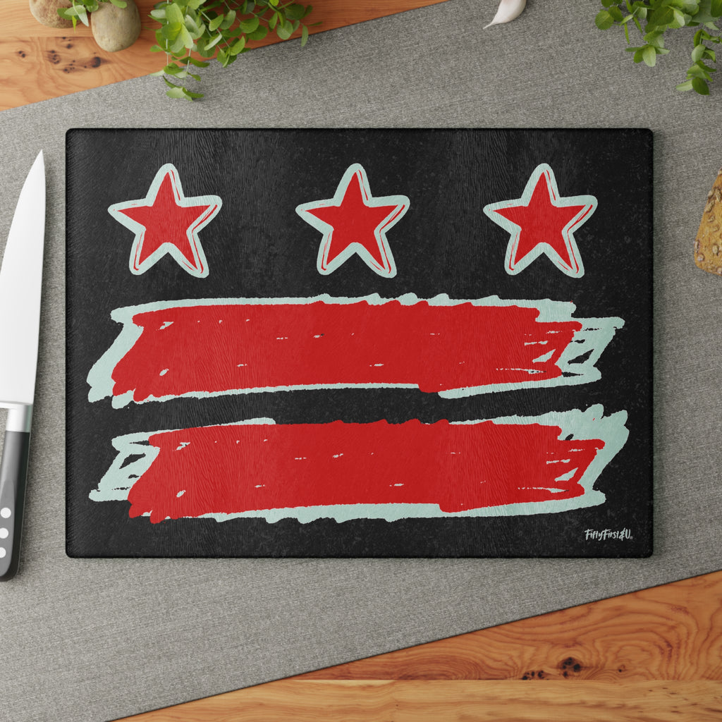 DC FLAG CUTTING BOARD