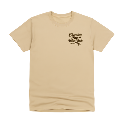 CHOCOLATE CITY WASN'T BUILT IN A DAY T-SHIRT