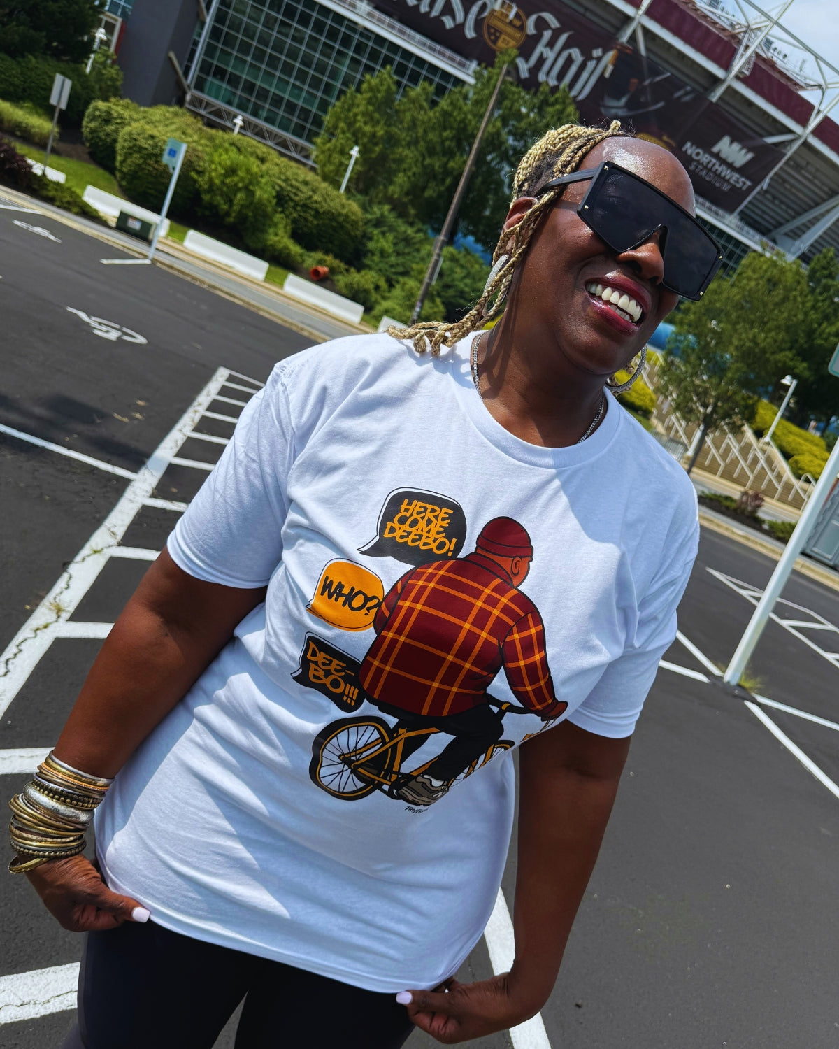 HERE COME DEEBO T-SHIRT