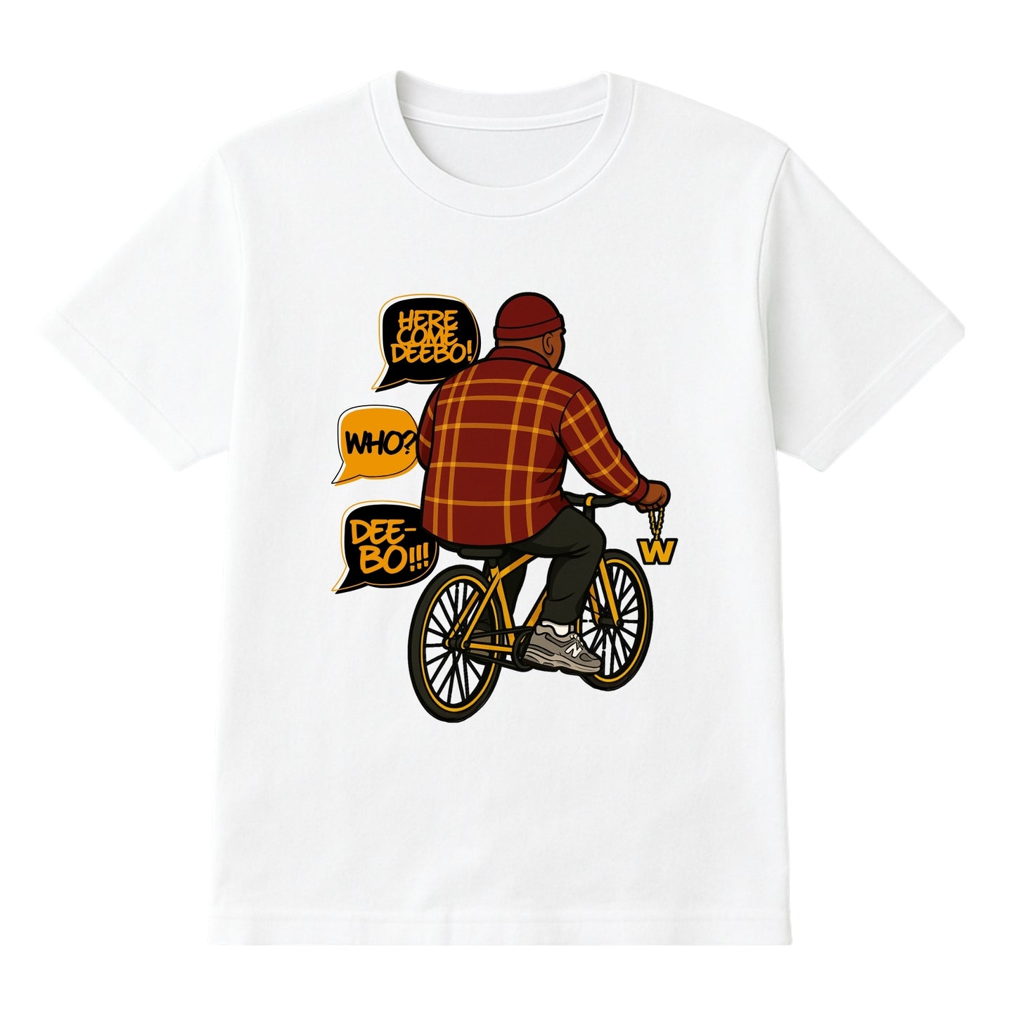 HERE COME DEEBO T-SHIRT