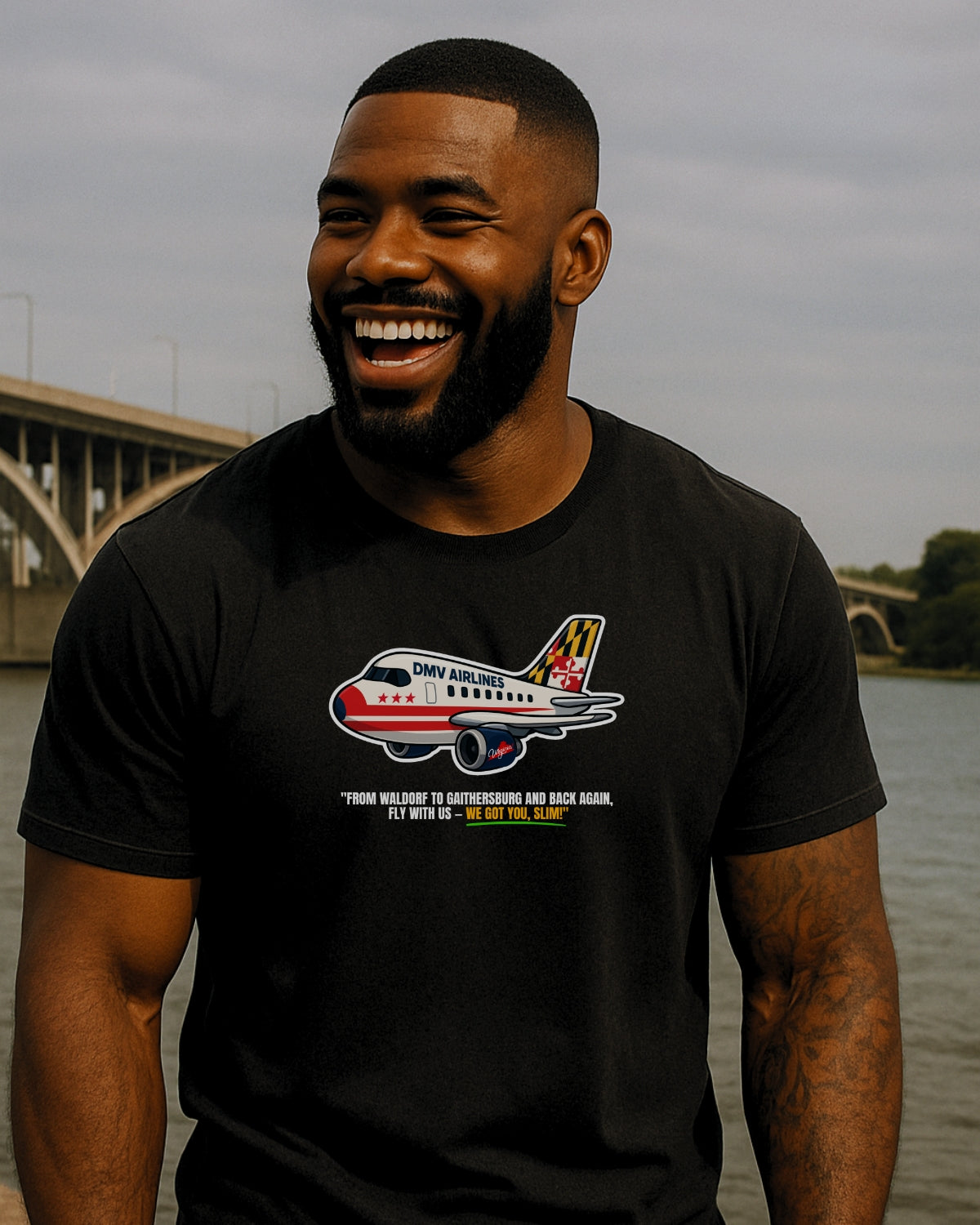 DMV AIRLINES TEE
