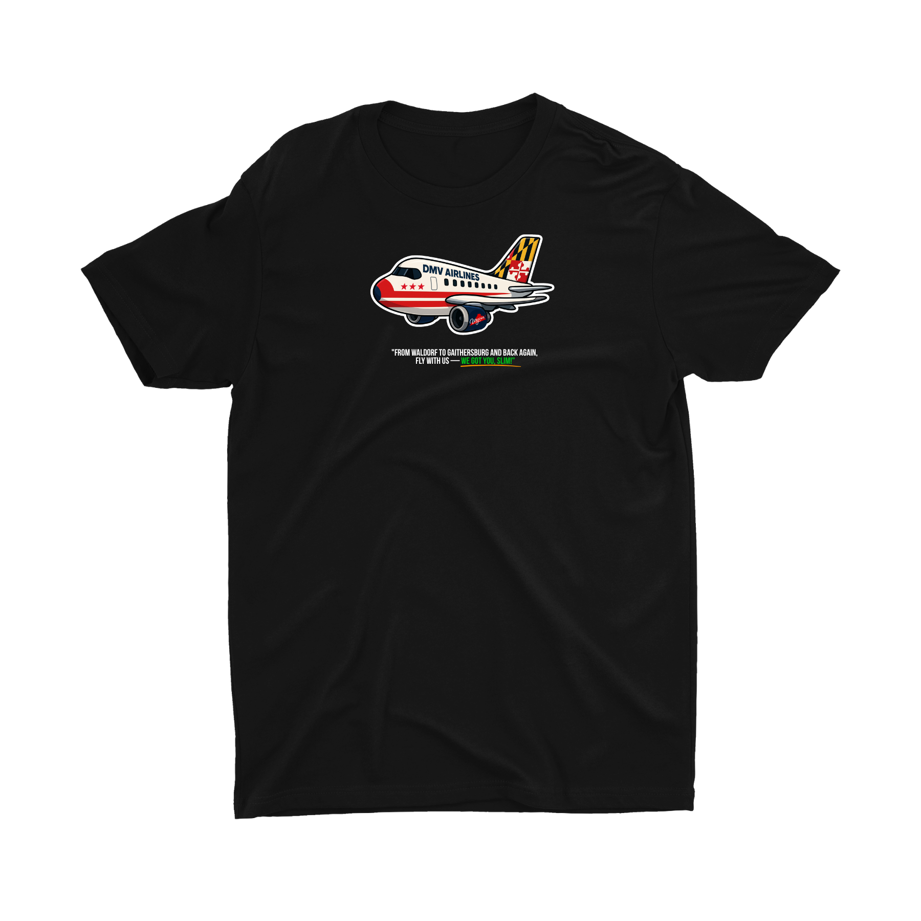 DMV AIRLINES TEE