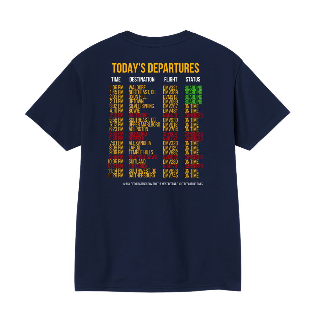 DMV AIRLINES TEE