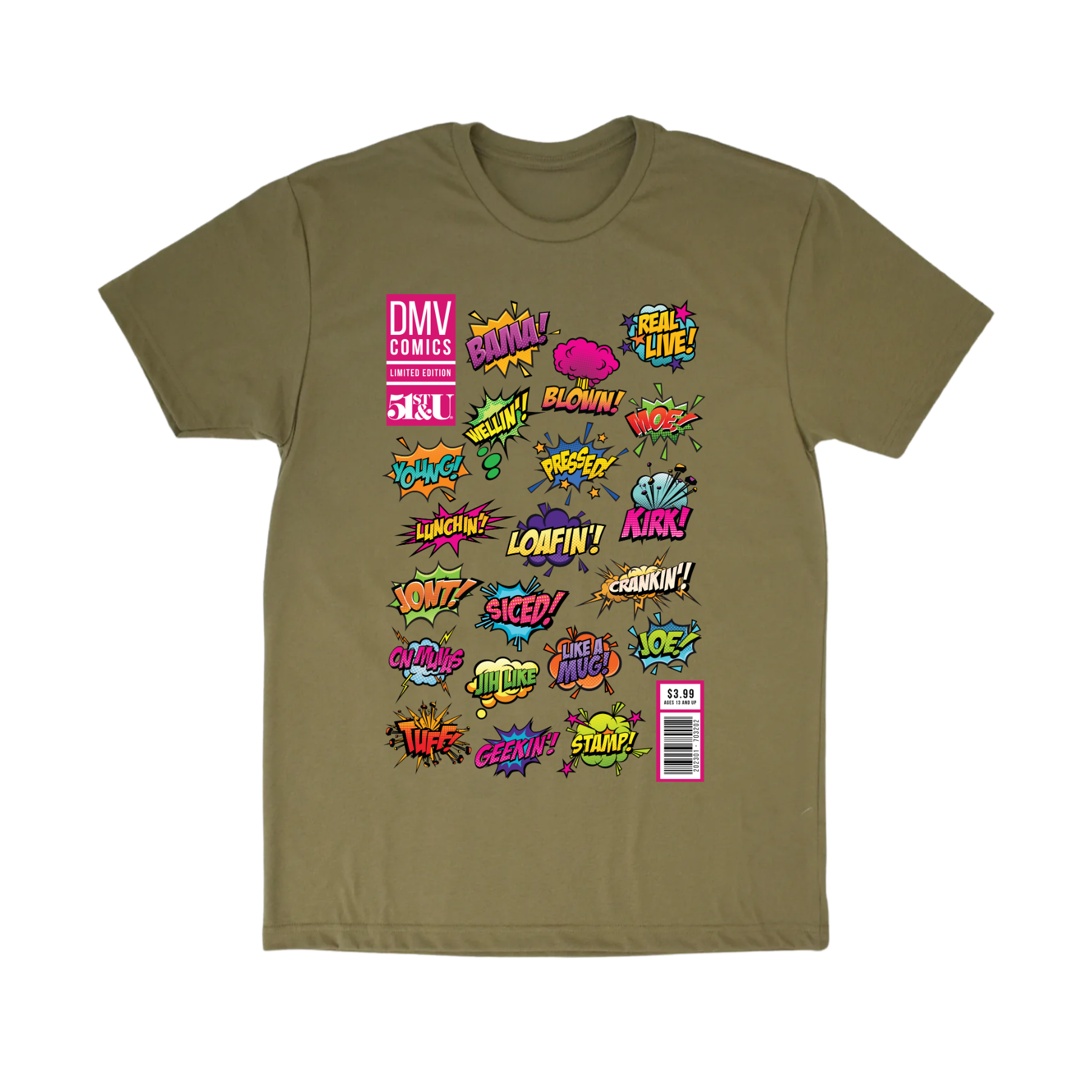 DMV COMICS TEE