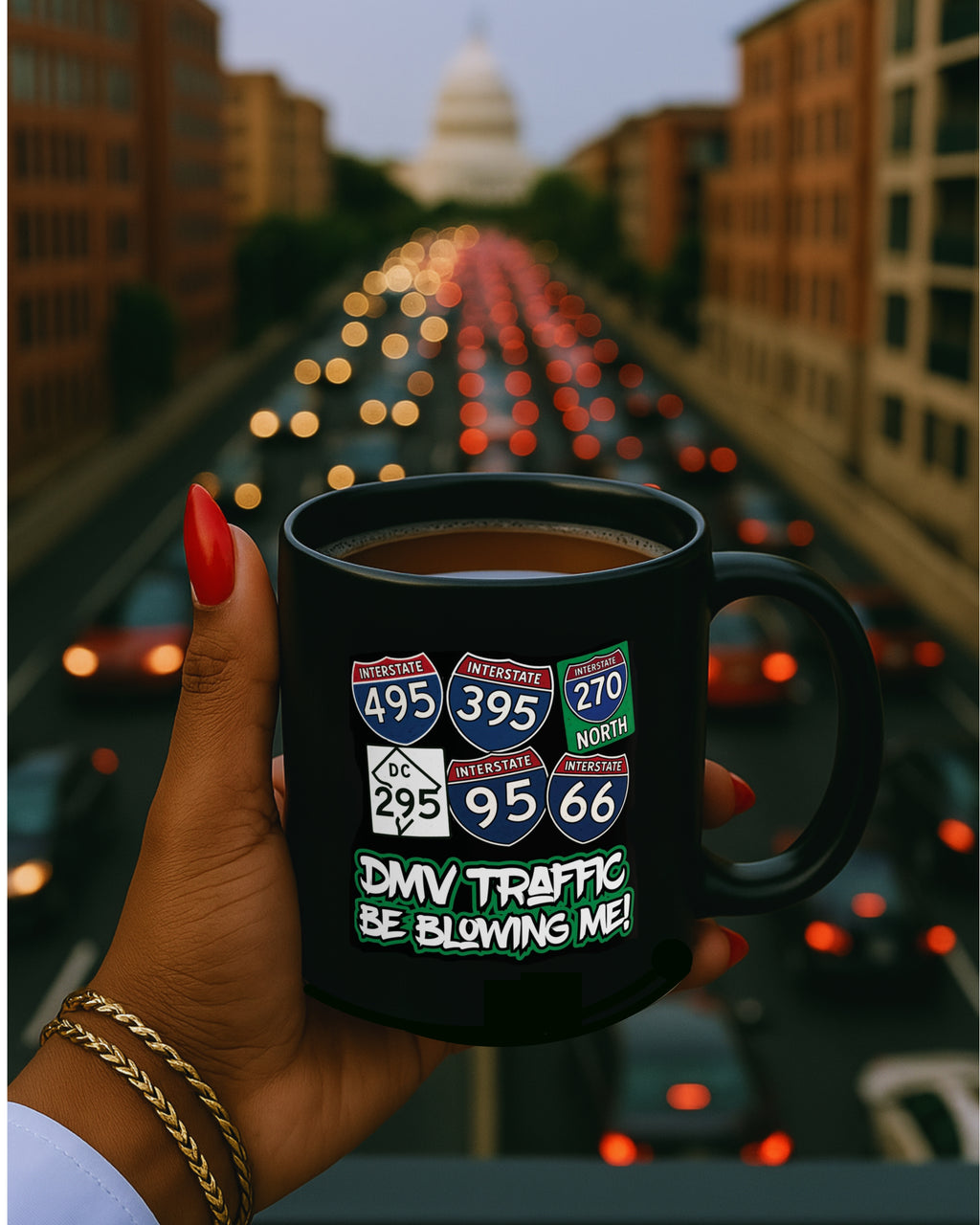 DMV TRAFFIC MUG