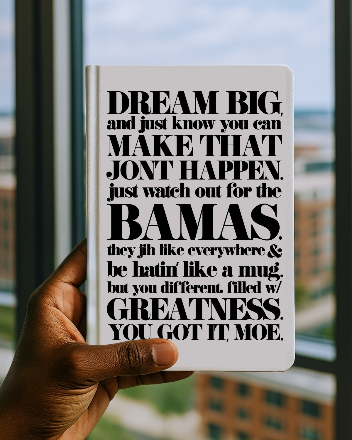 DREAM BIG NOTEBOOK (WHITE)