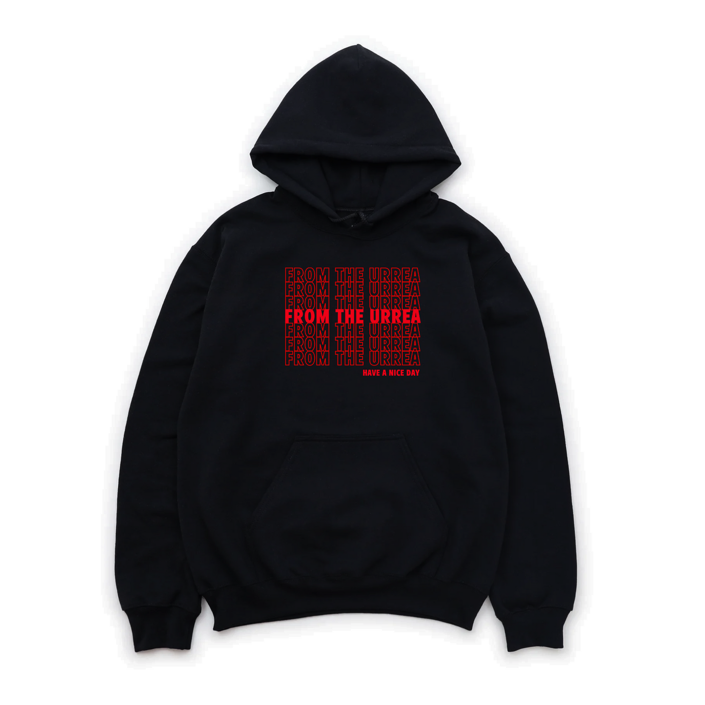 FROM THE URREA HOODIE