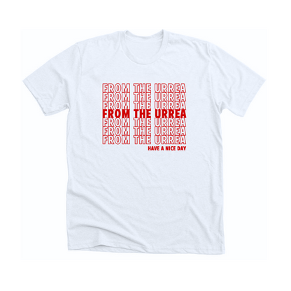 FROM THE URREA TEE
