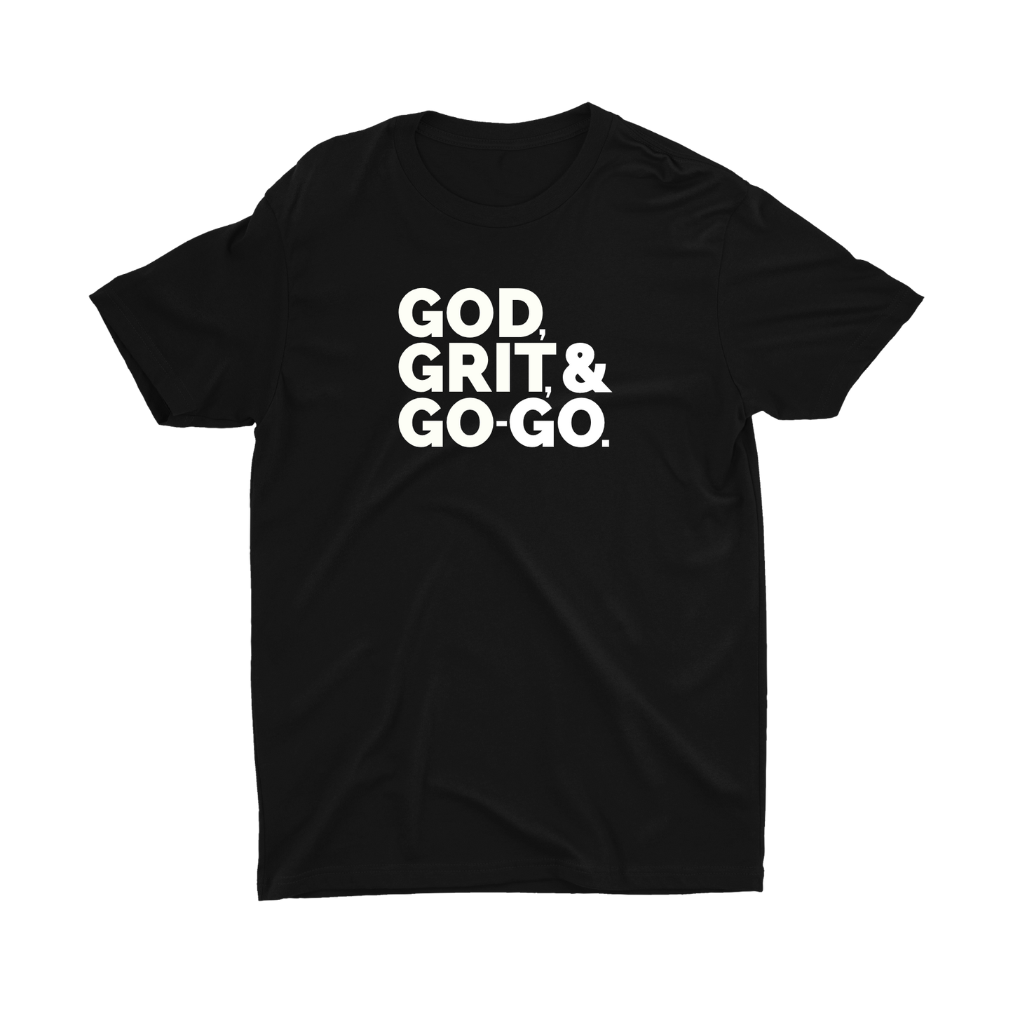 GOD, GRIT, & GO-GO TEE
