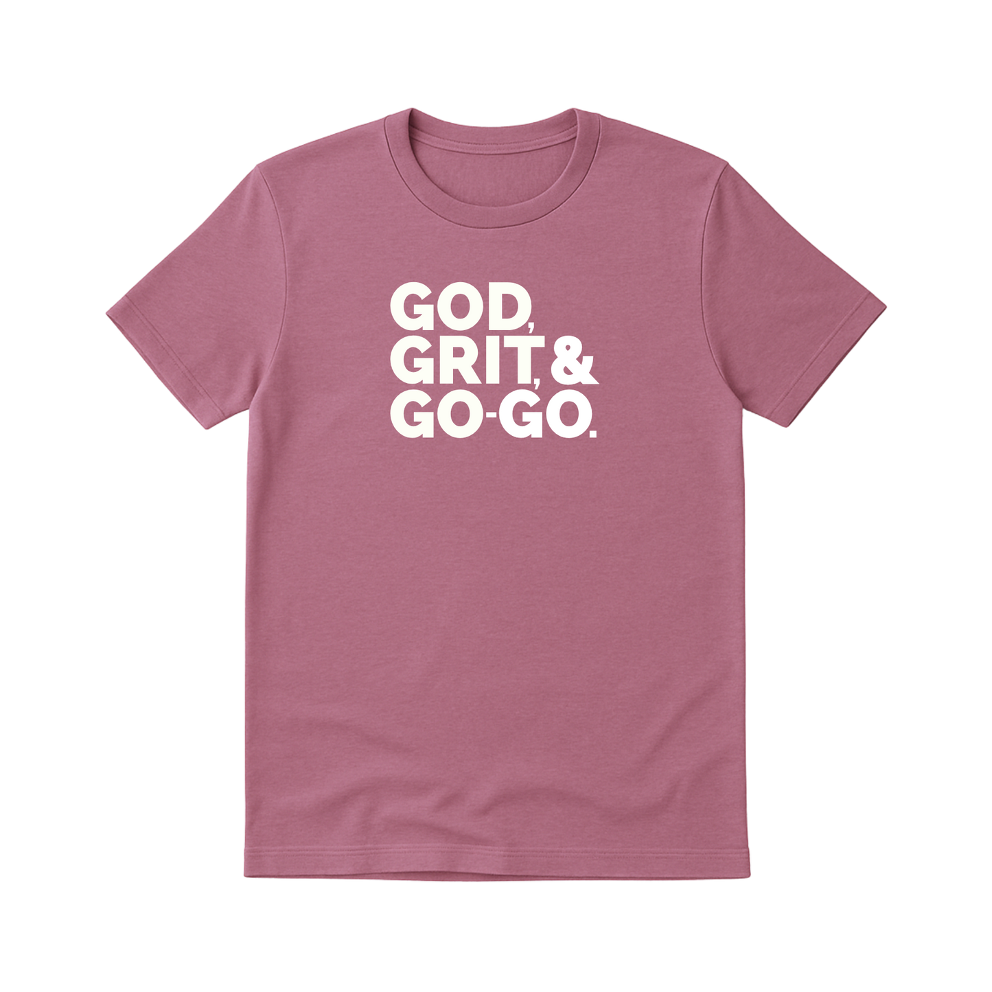GOD, GRIT, & GO-GO TEE