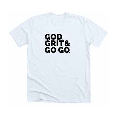 GOD, GRIT, & GO-GO TEE