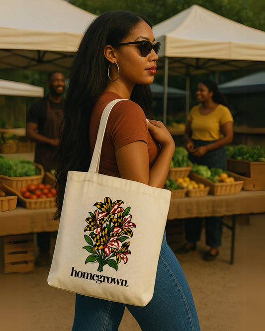 HOMEGROWN MD TOTE BAG