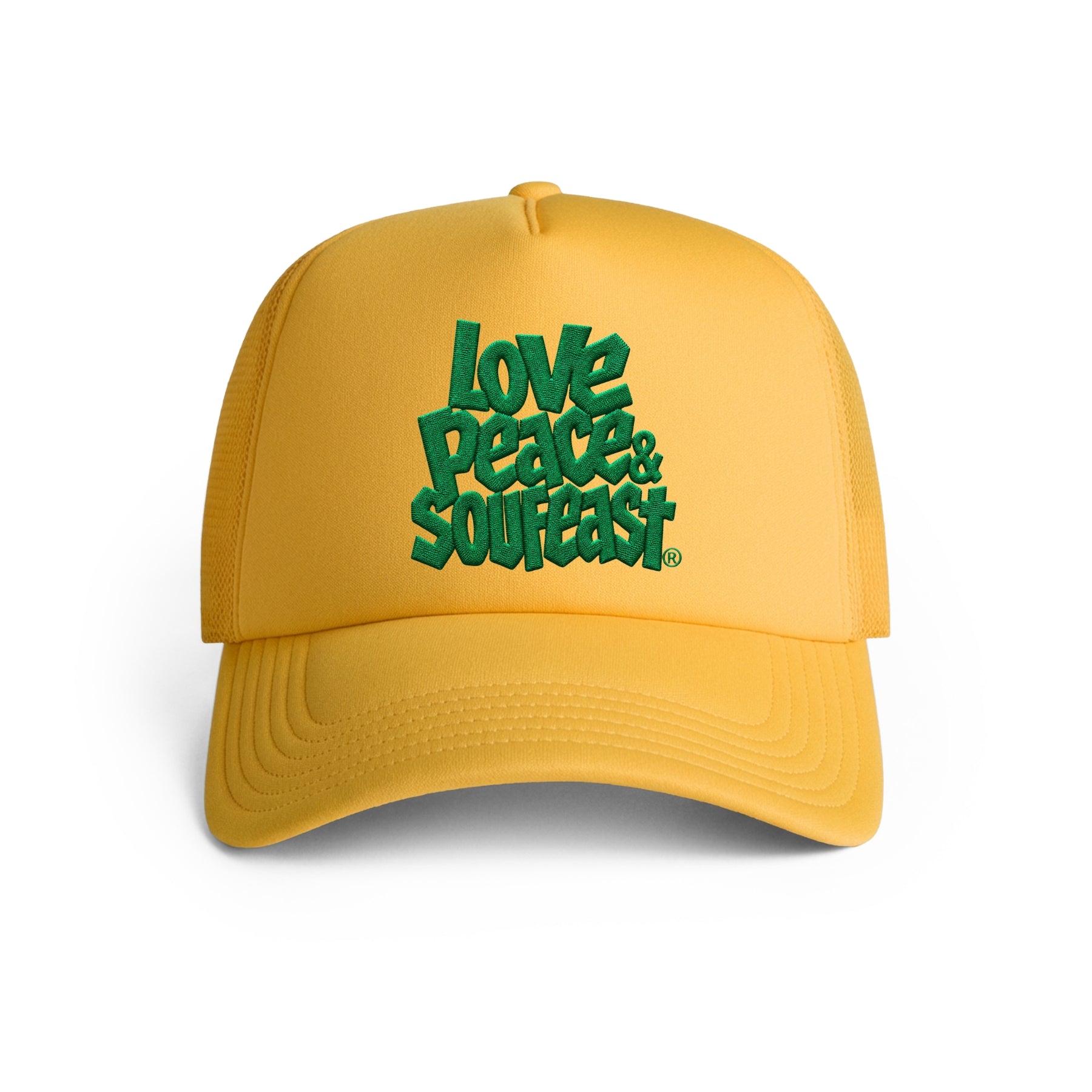 LOVE PEACE & SOUFEAST TRUCKER HAT