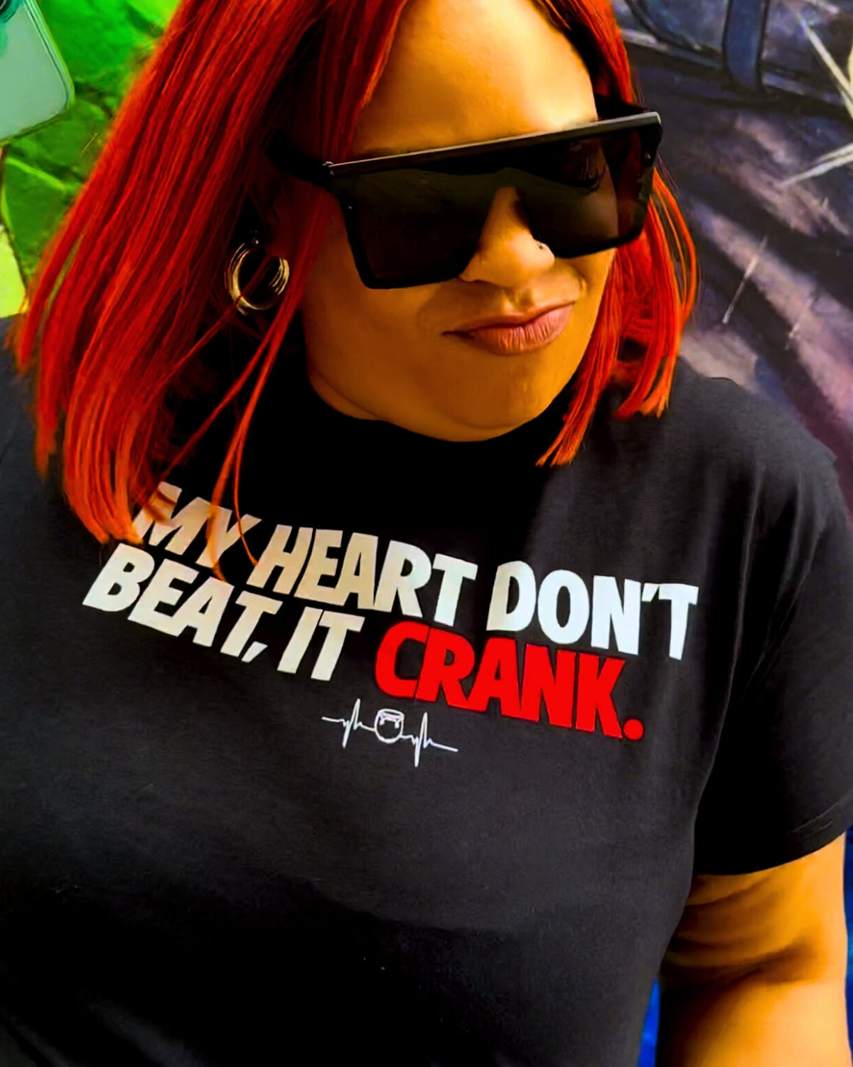 MY HEART CRANK T-SHIRT